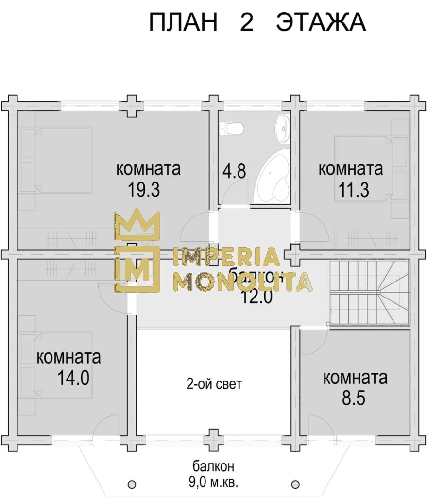 Проект дома №55. Фото №1